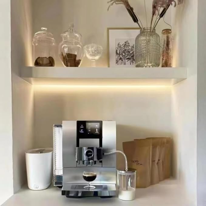 16.9 oz. Glass Milk Storage Container for Jura Automatic Coffee Machines, Clear Glass Milk Container.