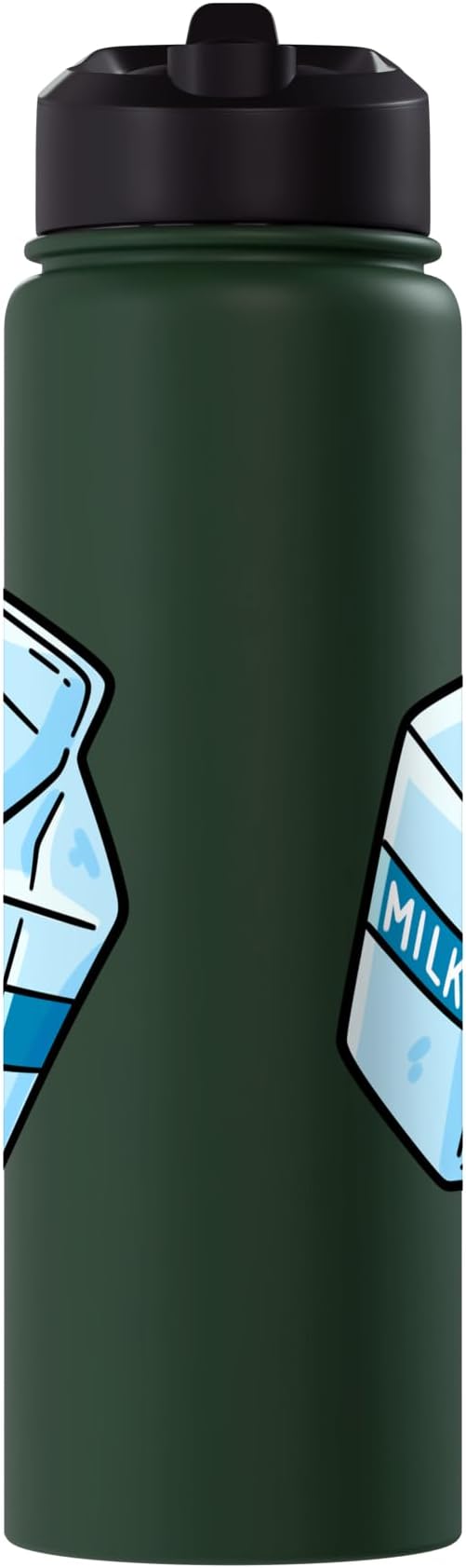 Milk Carton Dairy Lover Stainless Steel Insulated Water Bottle