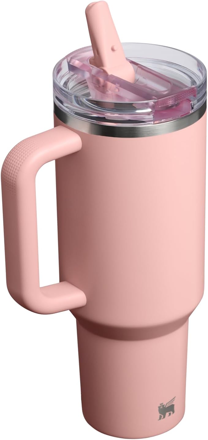 STANLEY Quencher ProTour Flip Straw Tumbler with Leakproof Lid | Built-In Straw & Handle | Cupholder Compatible for Travel | Insulated Stainless Steel Cup | BPA-Free