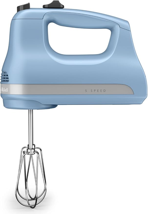 KitchenAid 5-Speed Ultra Power Hand Mixer - KHM512,Velvet Blue,(Pack of 2)