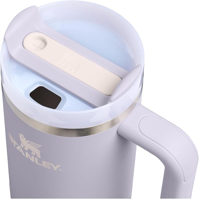 STANLEY Quencher H2.0 Tumbler with Handle and Straw 30 oz | Flowstate 3-Position Lid | Cup Holder Compatible for Travel | Insulated Stainless Steel Cup | BPA-Free | Purple Dust