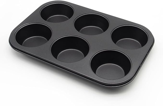 Yorkshire Pudding Pan Pop Over Baking Pans Popover Pans Nonstick 6 for Oven Baking, Frittatas, Muffins, Quiches, Pudding Cakes