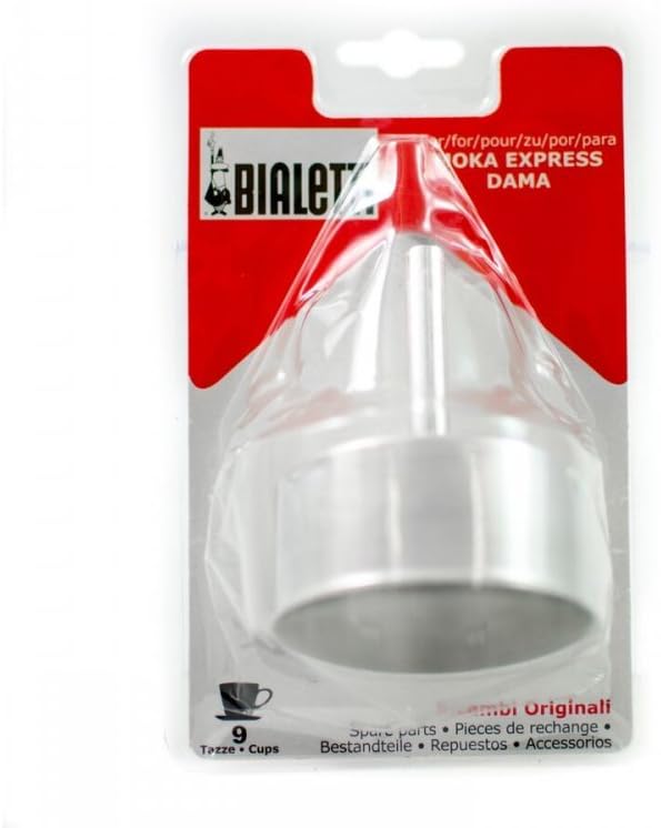 Bialetti 6878 Moka Express 9-Cup Replacement Funnel for Espresso Machine
