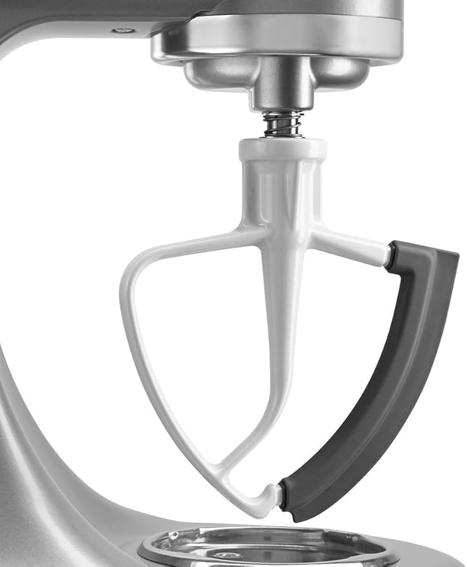 KitchenAid DRTVICE6 Combo Package Spiralizer KSM1APC Flex Edge Beater KFE5T Stand Mixer Attachment Recipe Book