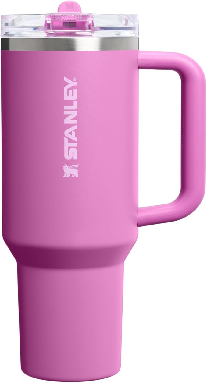 STANLEY Quencher ProTour Flip Straw Tumbler with Leakproof Lid | Built-In Straw & Handle | Cupholder Compatible for Travel | Insulated Stainless Steel Cup | BPA-Free
