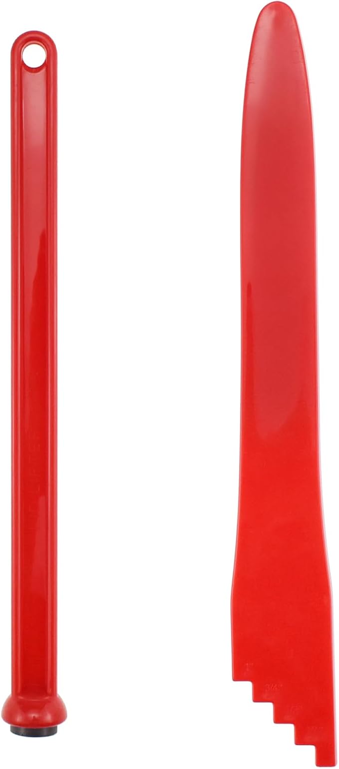 Aifeier ET Canning Tools Kit includes 1pcs Bubble Popper Bubble Remover and 1pcs Jar Lid Lifter Magnetic Lid Lifter (Red)