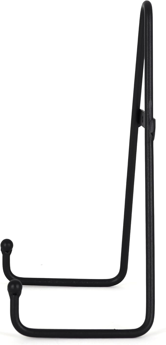 Milltown Merchants Metal Display Stand - Fused Glass Art Base - Plate Stand/Plate Holder - Art Panel Stand - Large (1 Pack)