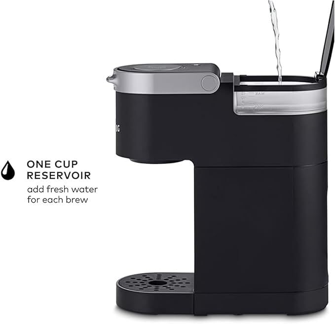 Keurig K-Mini Plus Single Serve K-Cup Pod Coffee Maker, with 6 to 12oz Brew Size, Stores up to 9 Pods,