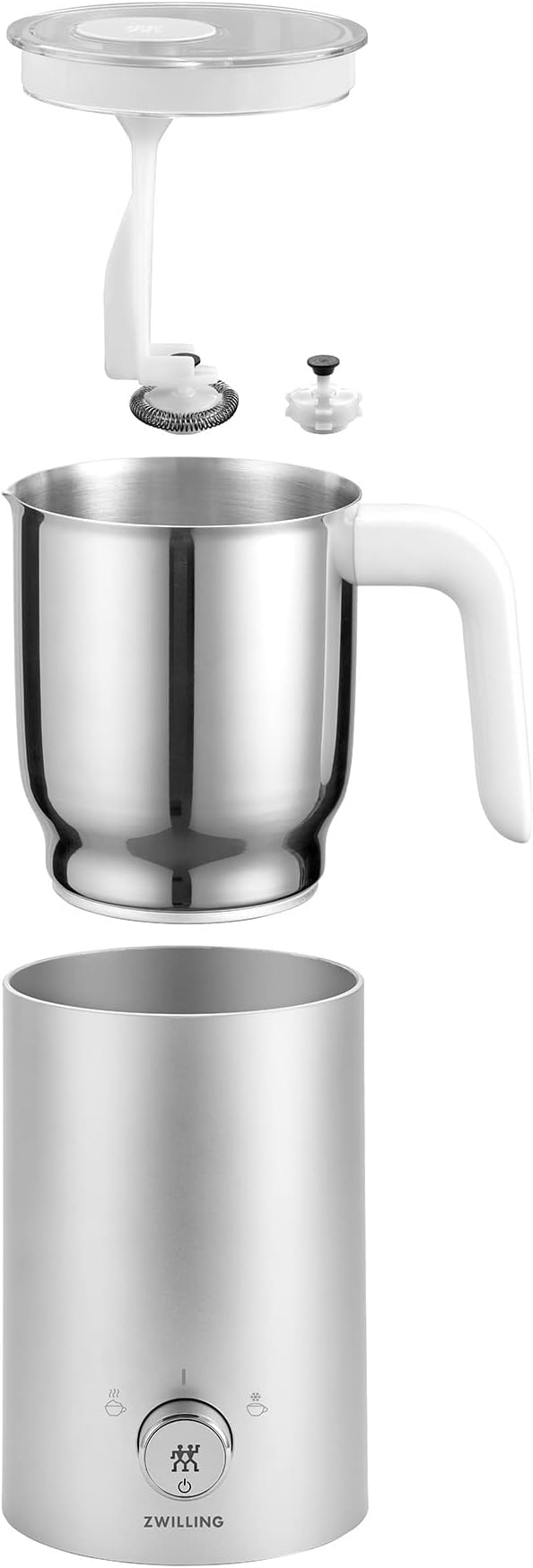 ZWILLING Enfinigy Milk Frother, Silver