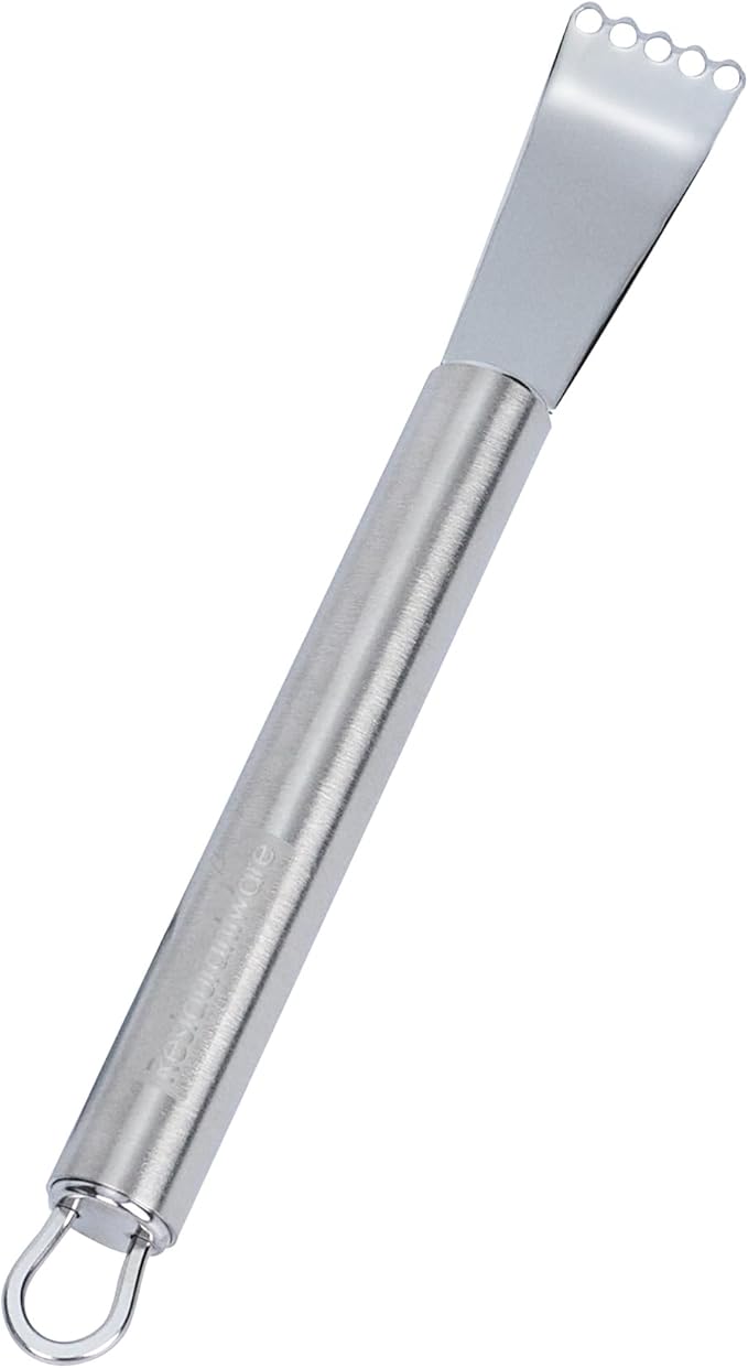 Restaurantware-German Standard Lemon Zesters, 6 Handheld Fine Graters - Dishwashable, Durable, Stainless Steel Citrus Graters With Handles, Suitable For Zesting Citrus Fruits, Finely Grating Cheese