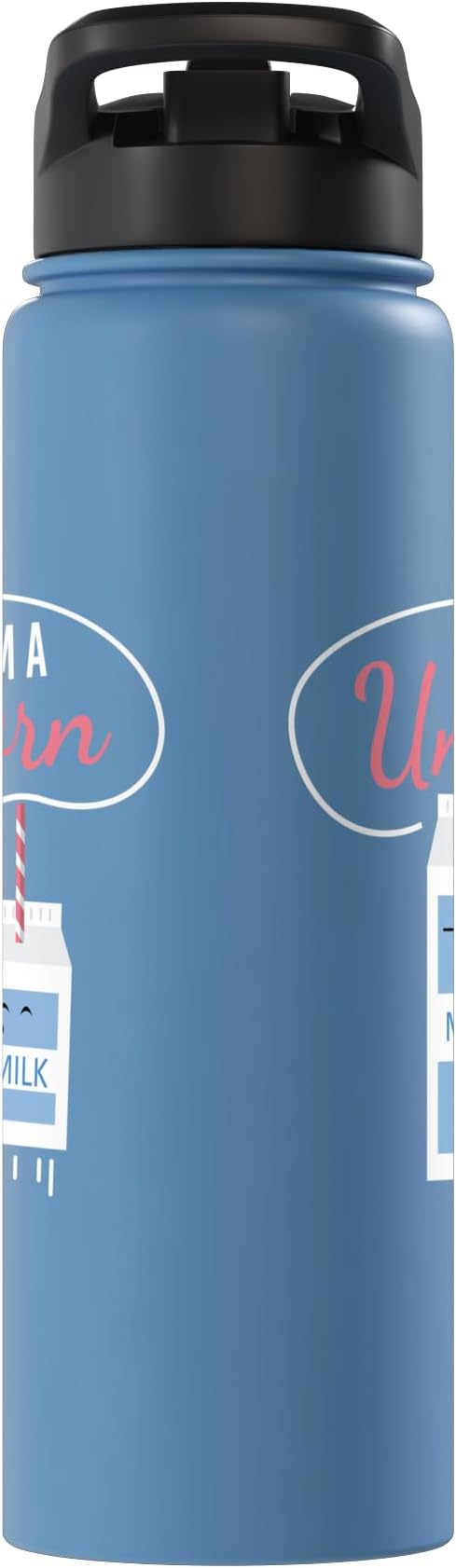 I Am A Unicorn I Milk Funny Funny Milk Carton Fun Unicorn Stainless Steel Insulated Water Bottle