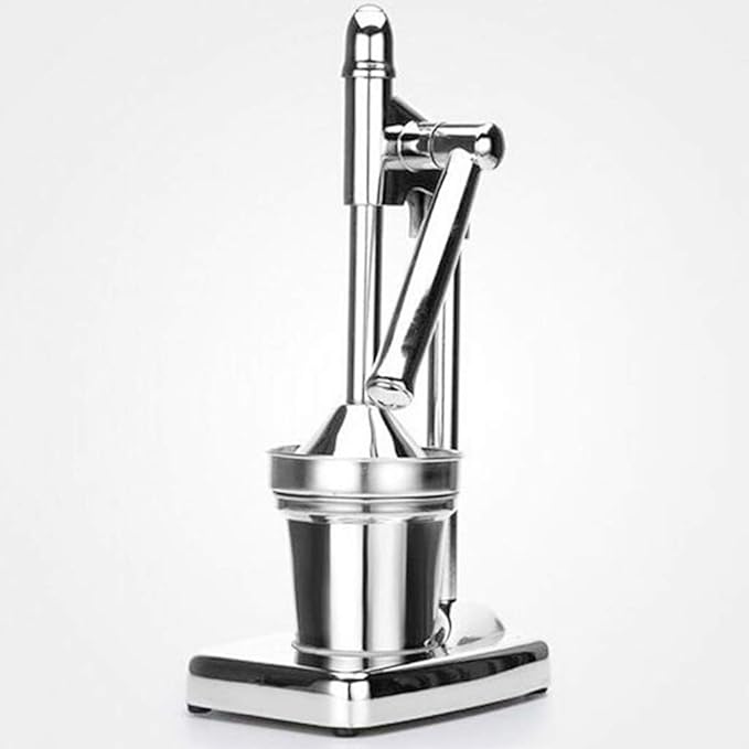 304 Stainless Steel Lemon Squeezer Manual Juicer for Fresh Juice Making | Durable Hand Juicer for Citrus Fruits | Family Kitchen Essential | Premium Quality Stainless Steel Squeezer