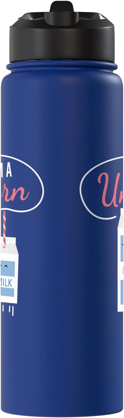 I Am A Unicorn I Milk Funny Funny Milk Carton Fun Unicorn Stainless Steel Insulated Water Bottle