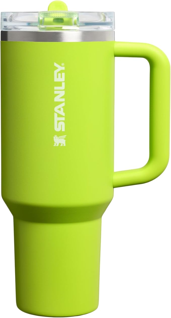 STANLEY Quencher ProTour Flip Straw Tumbler with Leakproof Lid | Built-In Straw & Handle | Cupholder Compatible for Travel | Insulated Stainless Steel Cup | BPA-Free