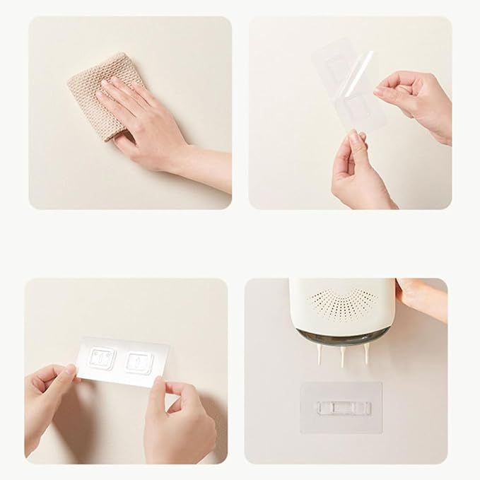 Wall Mounted Cutlery Holder - Kitchen Utensil Storage Box with Lid - Chopstick Container - Dustproof Spoon and Chopstick Organizer - Drain Racks