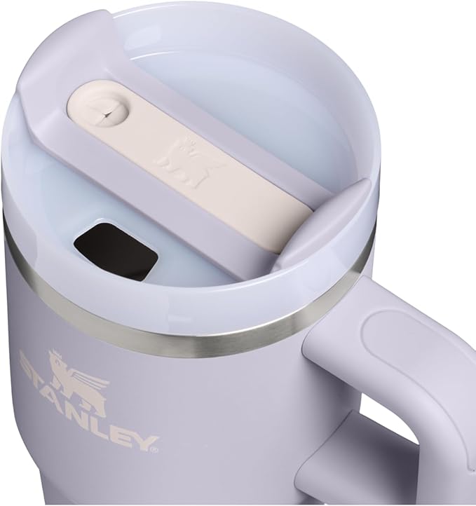 STANLEY Quencher H2.0 Tumbler with Handle and Straw 20 oz | Flowstate 3-Position Lid | Cup Holder Compatible for Travel | Insulated Stainless Steel Cup | BPA-Free | Purple Dust