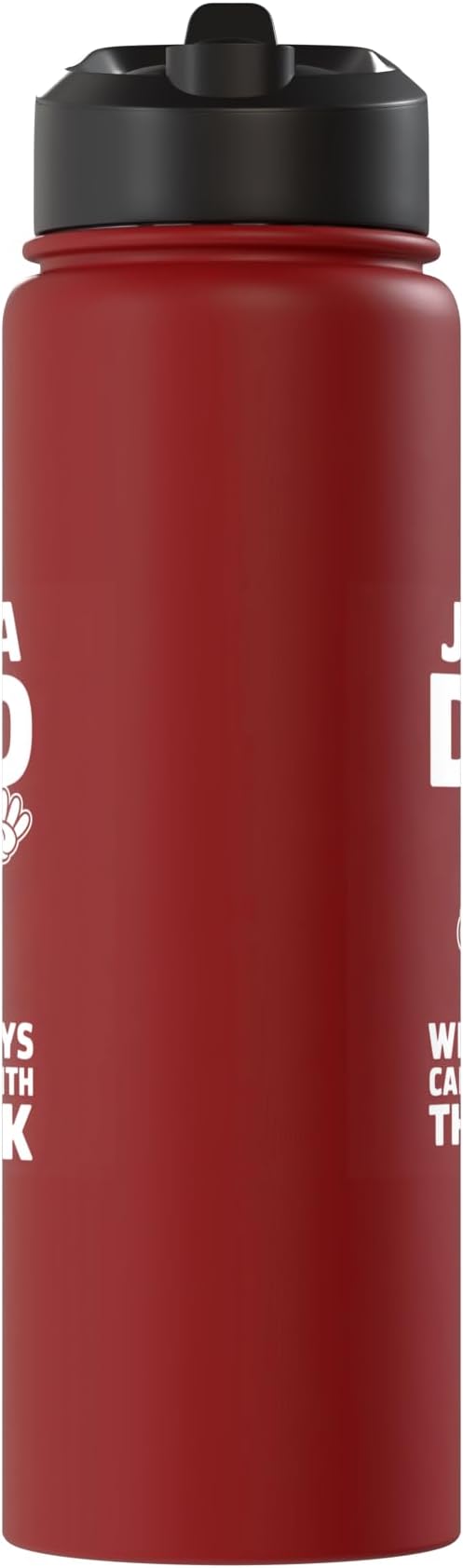 Just A Dad Who Always Came Back With The Milk Stainless Steel Insulated Water Bottle