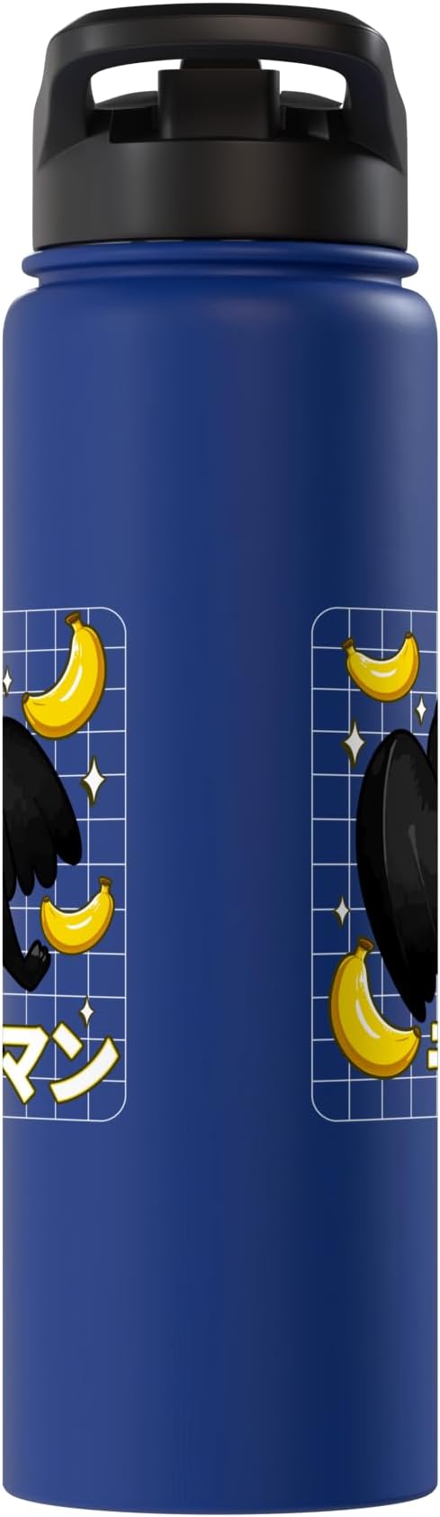 Kawaii Mothman Banana Milk Shake Carton Stainless Steel Insulated Water Bottle