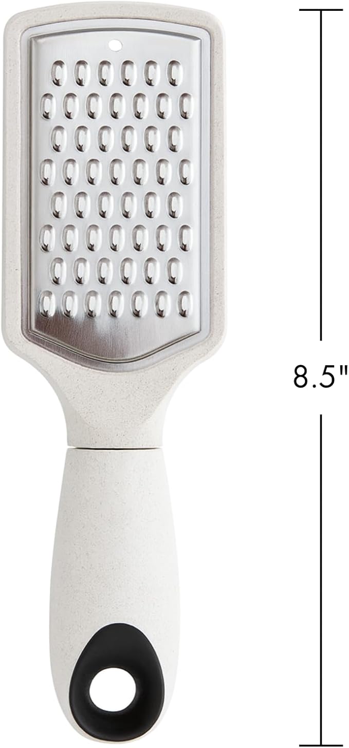 Beille Cream Stainless Steel Wheat Straw Handheld Cheese Grater Kitchen Utensils