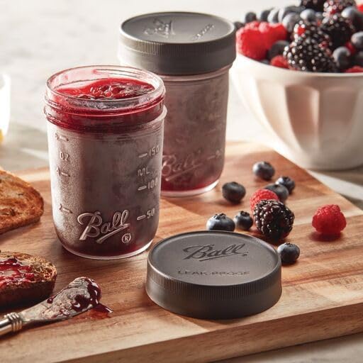 Ball Mason Jar Leak-Proof Lids, Regular Mouth, 6 CT (Pack of 24)