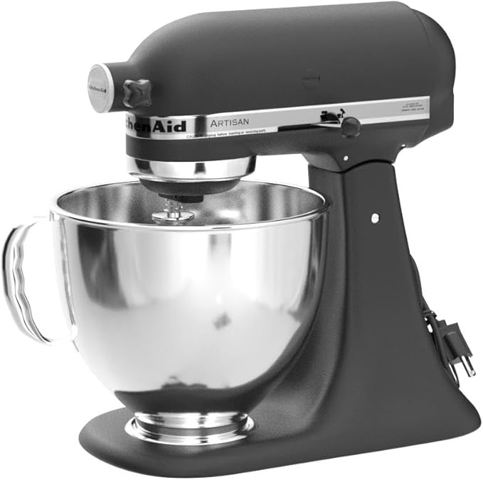 KitchenAid Artisan Series 5 Quart Tilt Head Stand Mixer with Pouring Shield KSM150PS, Cast Iron