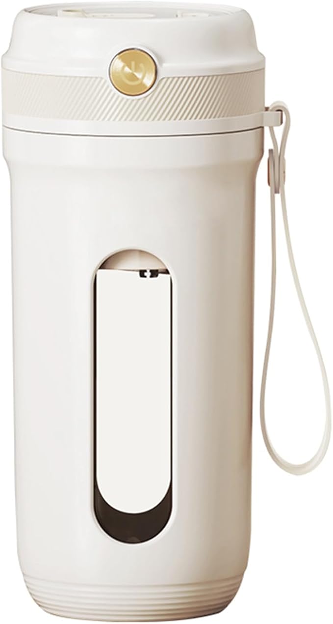 Portable Blender with 10 Ultra Sharp Blades, Personal Size Blender for Shakes and Smoothies, 16 Oz Blender USB Rechargeable Type-C for Picnic Office Gym