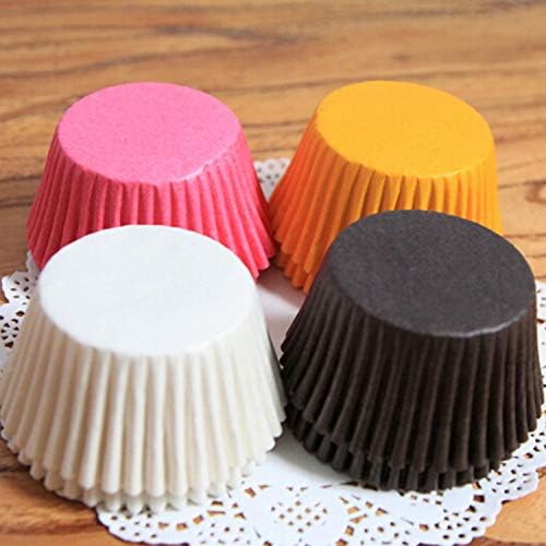 1000pcs Random Colorful Designs Christmas, Wedding Cake Decorating Baking Cups Cupcake Liners