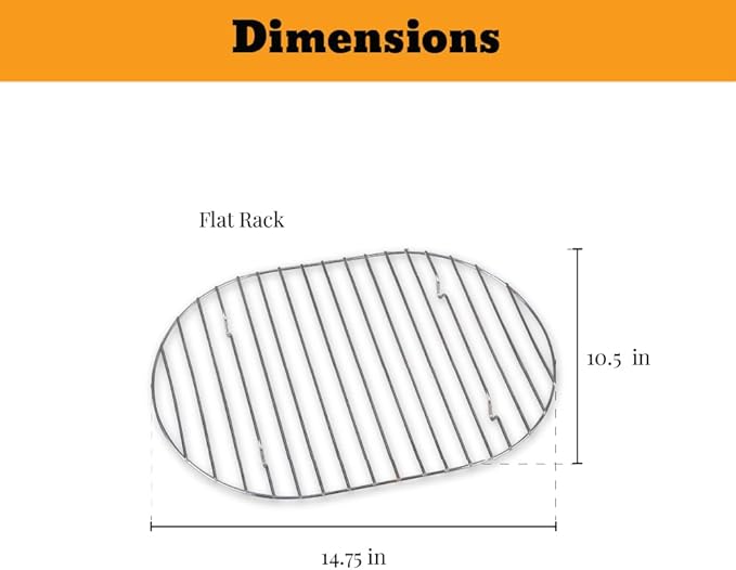 Granite Ware 19 inch oval roaster with Lid, V Rack included (Speckled Black) - design to accommodate up to 20 lb poultry/roast. Resists up to 935°F