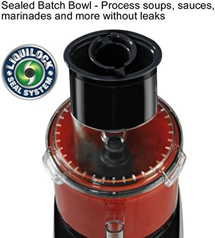 Waring Commercial WFP11S 2.5 Quart Food Processor, 3/4 HP Motor, Extra Large Feed Tube, Patented LiquiLock Seal Bowl System, Includes Grating, Shredding, Slicing, Whipping Disc and a Standard S blade for Chopping, Pureeing, and Emulsyfying, 120V, 5-15 ...