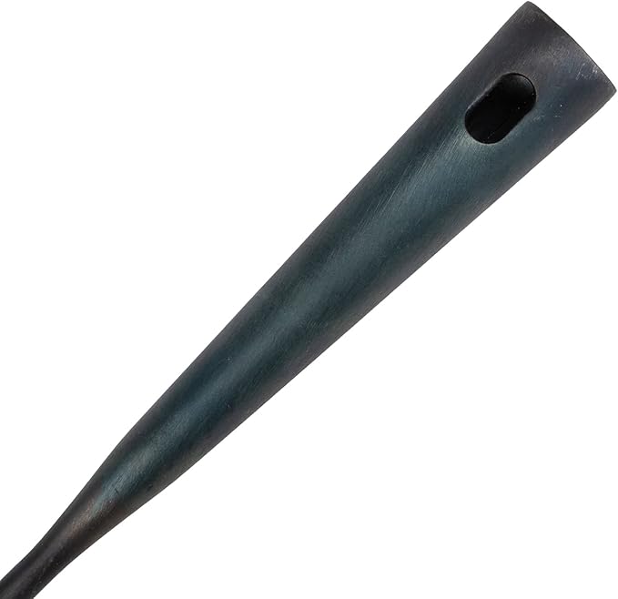 ZhenSanHuan Chinese Traditional HandMade Iron Spatula & Ladle Wok Tool Set,Long wok utensils (Ladle and Spatula Set, 32CM/12.6'')