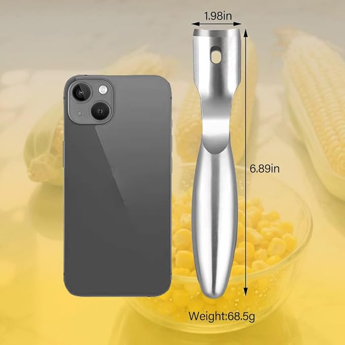 Stainless Steel Corn Peeler for Corn on The Cob, Corn on the Cob Stripper Tool, Corn on Cob Remover Corn Shucker for Home Kitchens, Restaurant Chefs