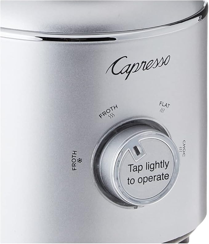 Capresso froth Select Automatic Milk Frother and Hot Chocolate Maker, Stainless Steel 209.05, Silver, 20 ounce