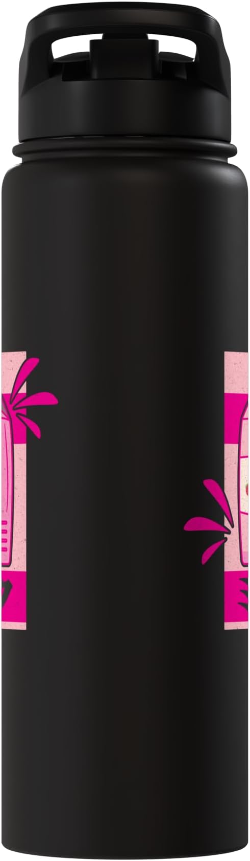 Funny Kawaii Japanese Strawberry Milk Shake Carton Milkshake Stainless Steel Insulated Water Bottle