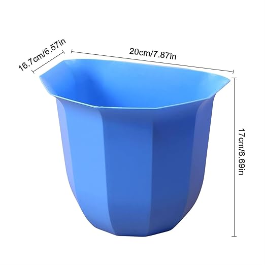 Hanging Trash Can, Kitchen Garbage Bin Waste Bins, Wall Mounted Waste Bin Over The Cabinet Door Trash Can Small Kitchen Trash Cans Household Storage Box for Cabinet Doors (Color : A)