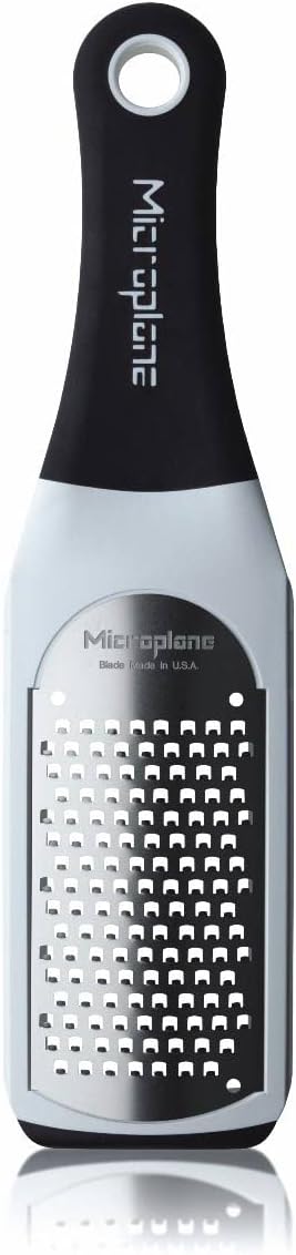 Microplane Artisan Series Cheese Grater and Zester (Coarse, White)