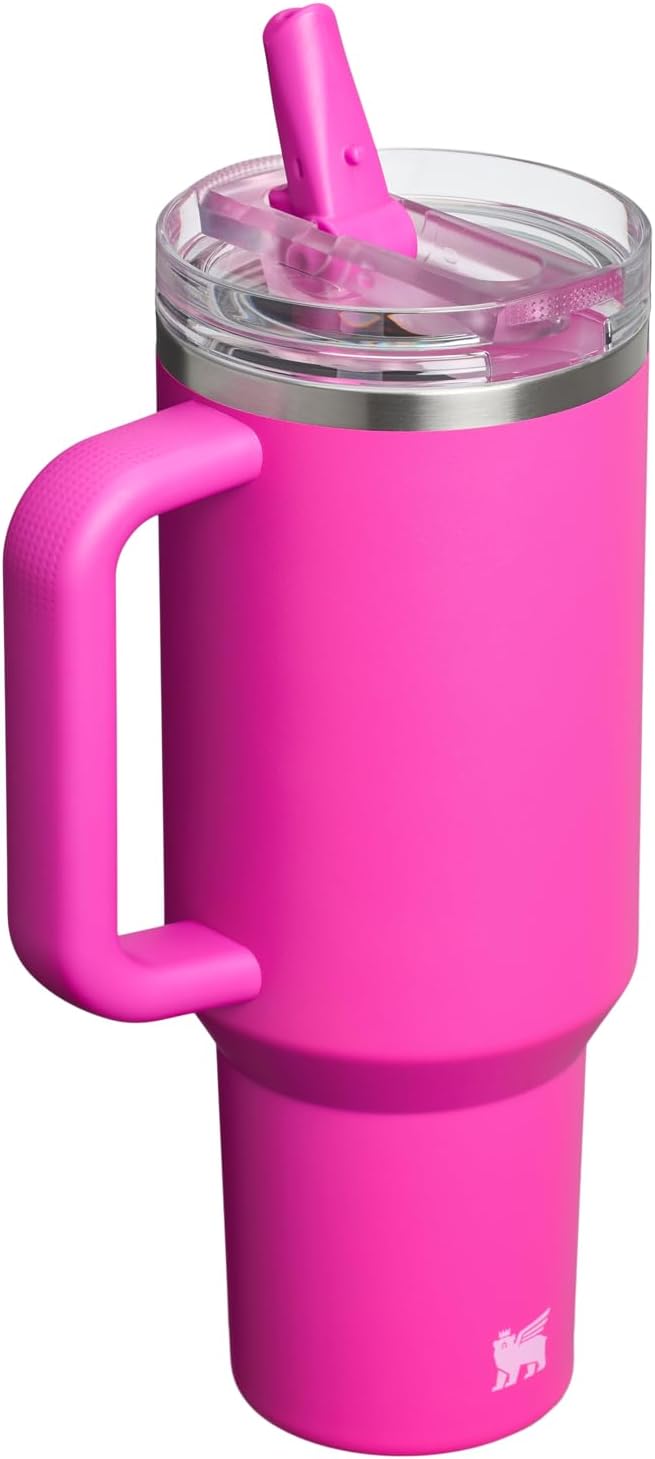 STANLEY Quencher ProTour Flip Straw Tumbler with Leakproof Lid | Built-In Straw & Handle | Cupholder Compatible for Travel | Insulated Stainless Steel Cup | BPA-Free