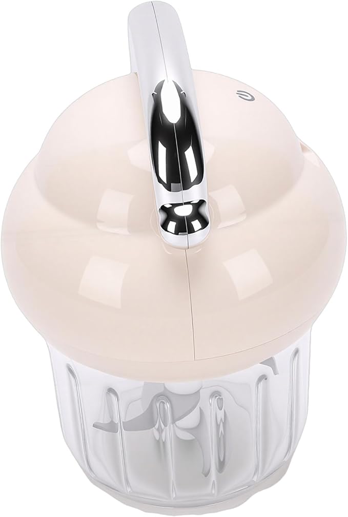 Pomya Cordless Mini Food Chopper 21000 RPM | 350ML Baby Food Processor Rechargeable USB C for Garlic Veggies