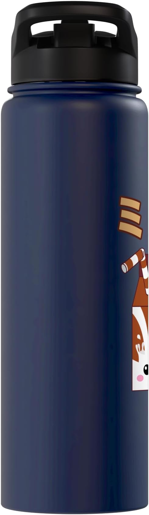 Cute Kawaii Chocolate Milk Japanese Anime Otaku Milkshake Stainless Steel Insulated Water Bottle