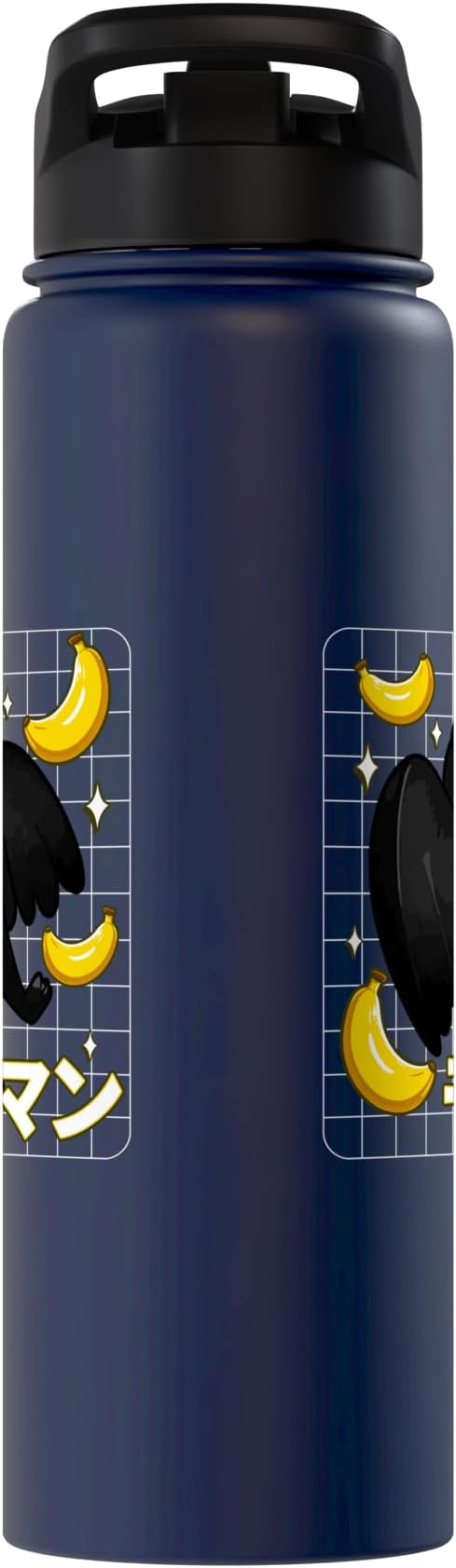 Kawaii Mothman Banana Milk Shake Carton Stainless Steel Insulated Water Bottle