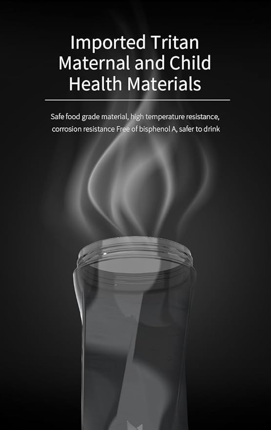Personal Juice Blender With 24-Ounce Capacity Portable Mixing Cup USB Rechargeable Smoothie Maker BPA-Free With Leak-Proof Lid Suitable For Travel Fitness Camping And Home Use (Light green)