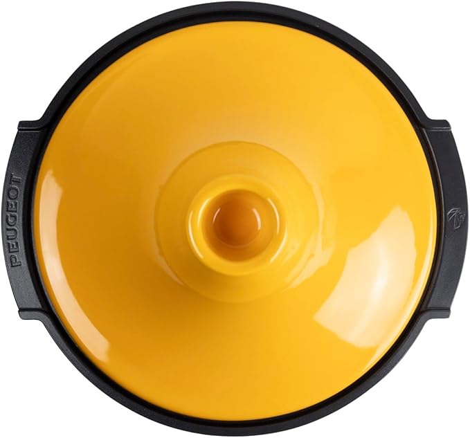 Atlas, Tagine All Heat Sources, Saffron Yellow, 30 cm - 11.75 in