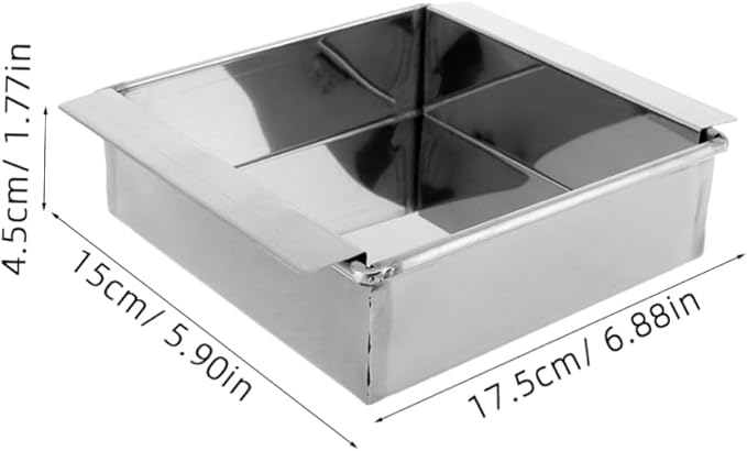 Tofu Maker Kit Stainless Steel Tofu Press Drip Tray Multi-functional Kitchen Utensil for Family Cooking