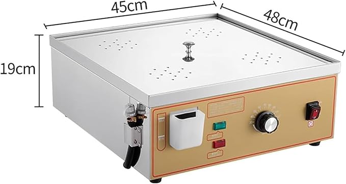 Dim Sum Electric Steamer, Commercial Electric Steamer, Dry Boiling Alarm Water Shortage Alarm/water Shortage Power Outage/mirror Panel(Steamer Basket Not Included), Steamer Basket: 13-20cm