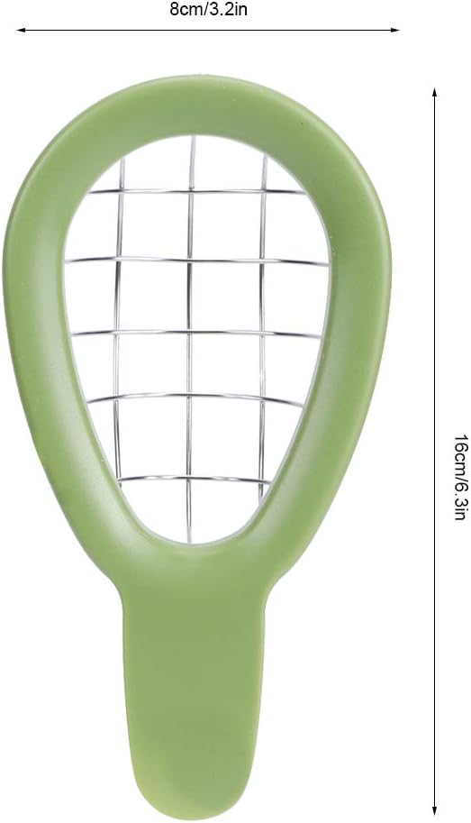 Avocado Cuber Tool, Stainless Steel Avocado Slicer Cutter Salad Tools Kitchen Gadget