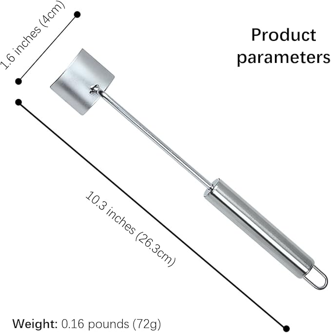 2025 NEW Long Handle Stainless Steel Corn Stripping Tool StripChef Corn Peeler for Corn on the Cob – Easy to Clean a must-have small tool in the kitchen (1 Pack)
