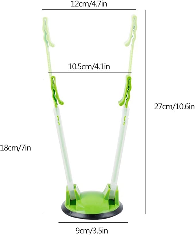 Baggy Rack - (8 Pack),Food Storage Bags Clip, For Food Prep Bag/Plastic Freezer Bag/Ziploc Bag Holder Stand,Meal Planning/prep Bag Holders.MONOTONOUS