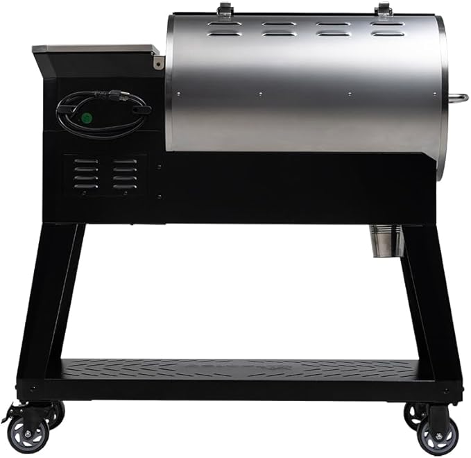 recteq Patio Legend 400 Pellet Smoker Grill with Wi-Fi & App Connectivity, Outdoor Smokers Grills Combo, Temp Range 180° to 700+°, Cover Included
