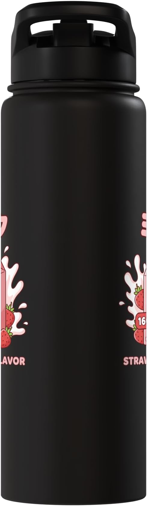 Strawberry Flavor Milk Cartoon Japanese Kawaii Stainless Steel Insulated Water Bottle
