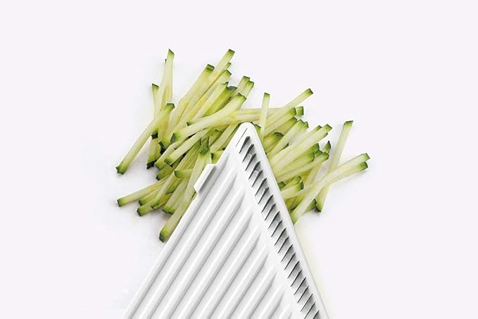 GSD Universal Mandoline Vegetable Slicer | 3 Inserts For Fruit / Cheese / French Fries - Made in Germany - Premium Quality