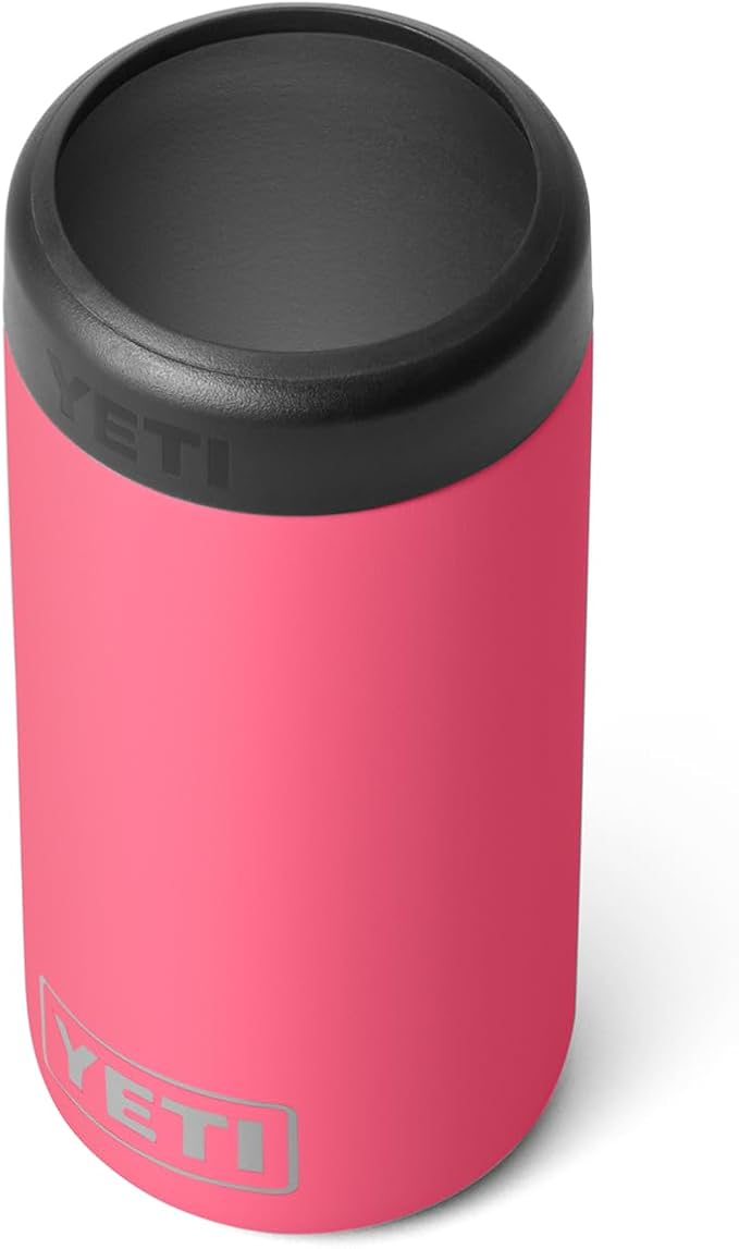 YETI Rambler 12 oz. Colster Slim Can Insulator for the Slim Hard Seltzer Cans, Tropical Pink (NO CAN INSERT)